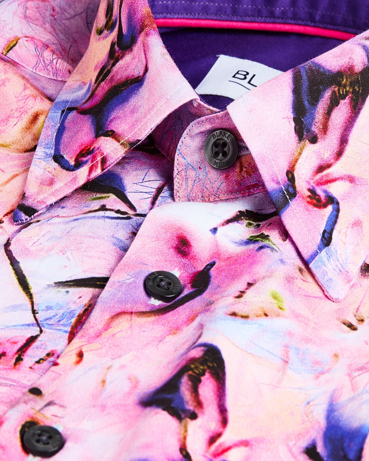 Violet Haze Short Sleeve Shirt - Blake Mill