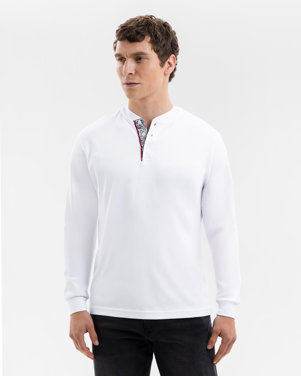 White with Doodle Lux Jersey - Blake Mill