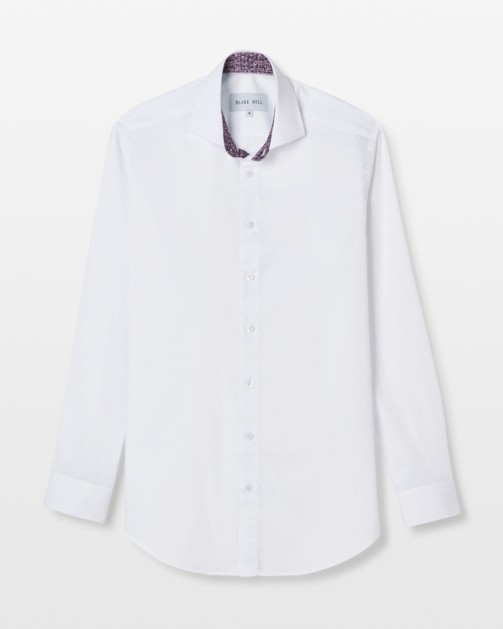 White with Pink Mathematician Accents Shirt - Blake Mill