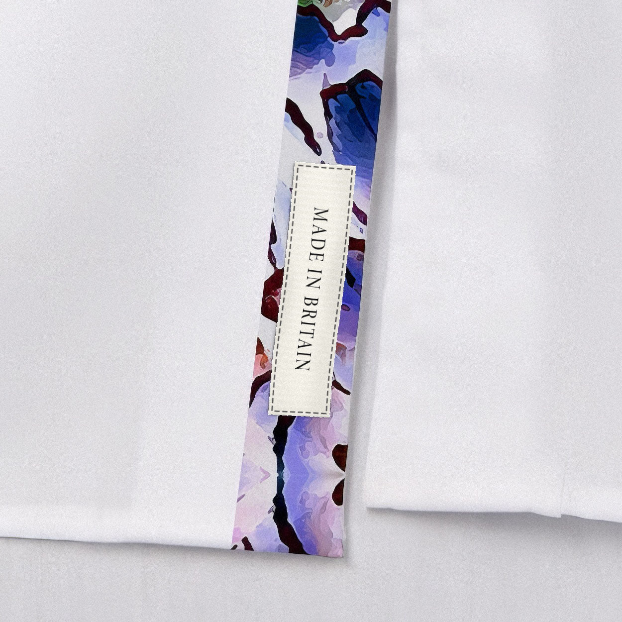 White with Summer In Provence Accents Shirt - Blake Mill