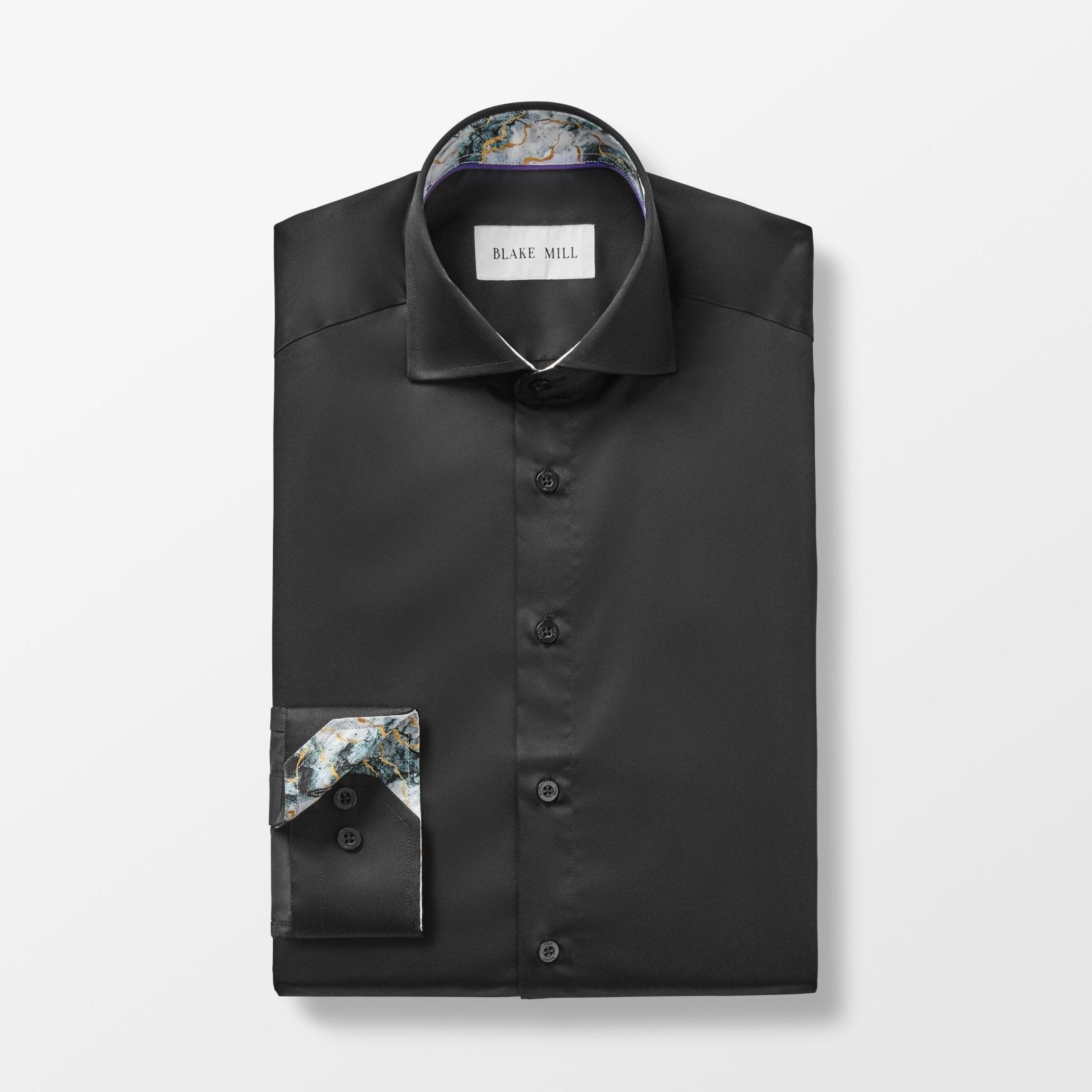 Black with Thunderstorm Accents Shirt - Blake Mill