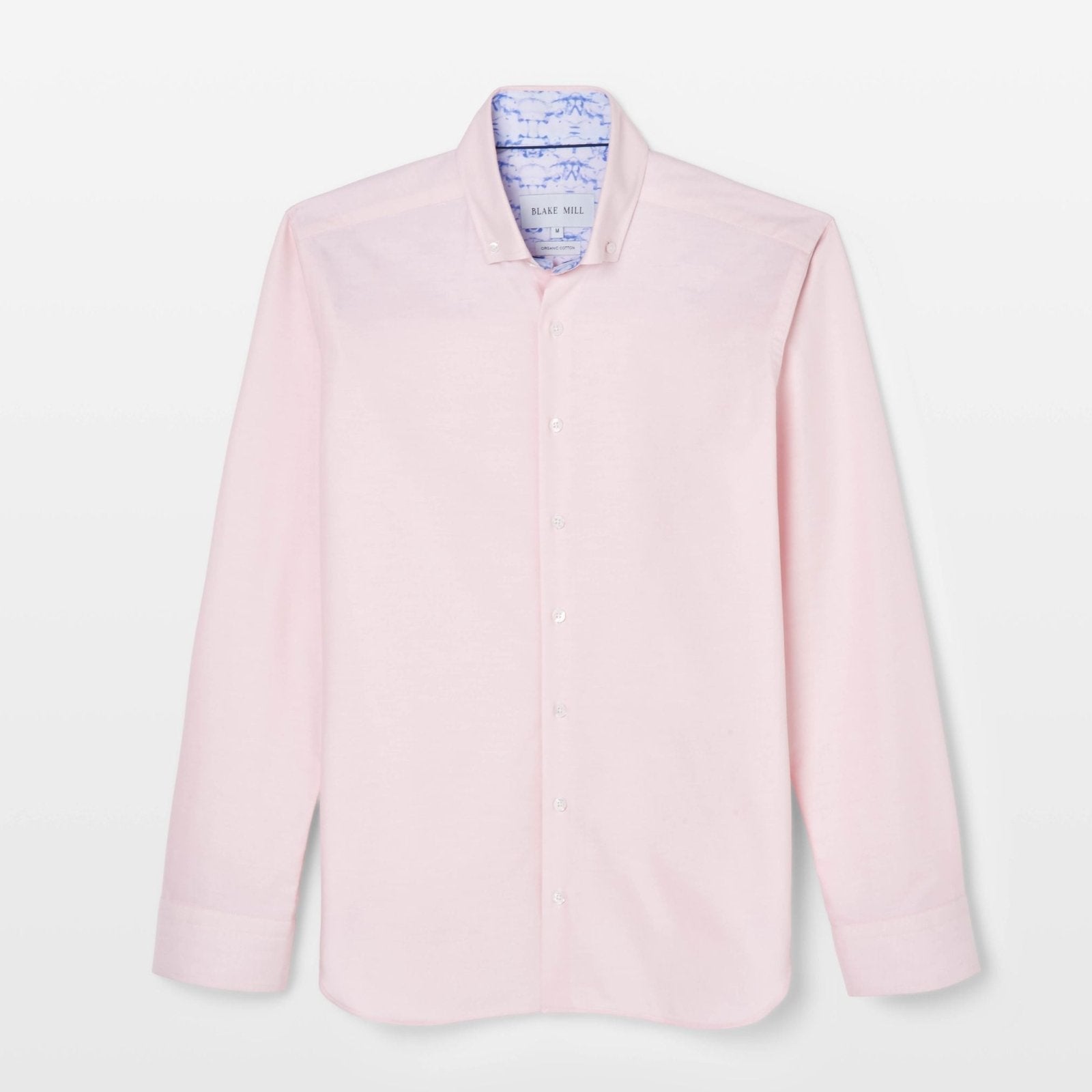 Pink Oxford with Know Your Mind Accents Button-Down Shirt - Blake Mill