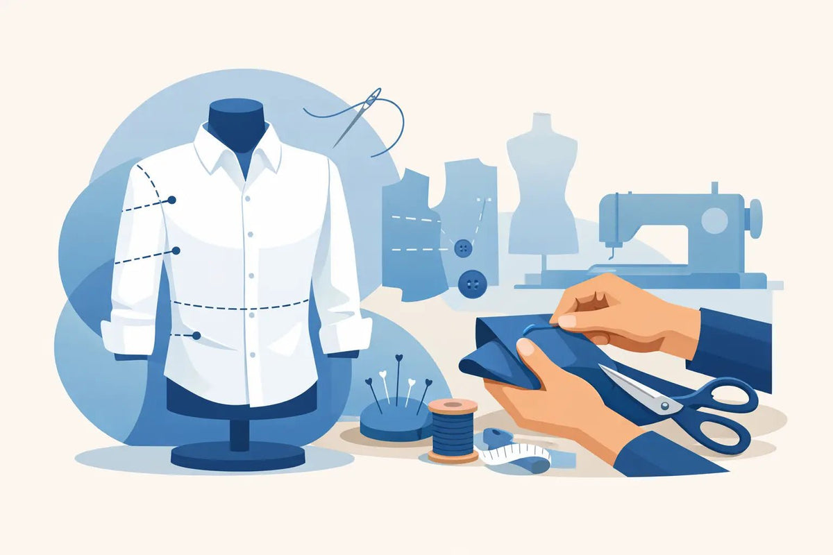 A Guide to Shirt Alterations That Fit Right - Blake Mill