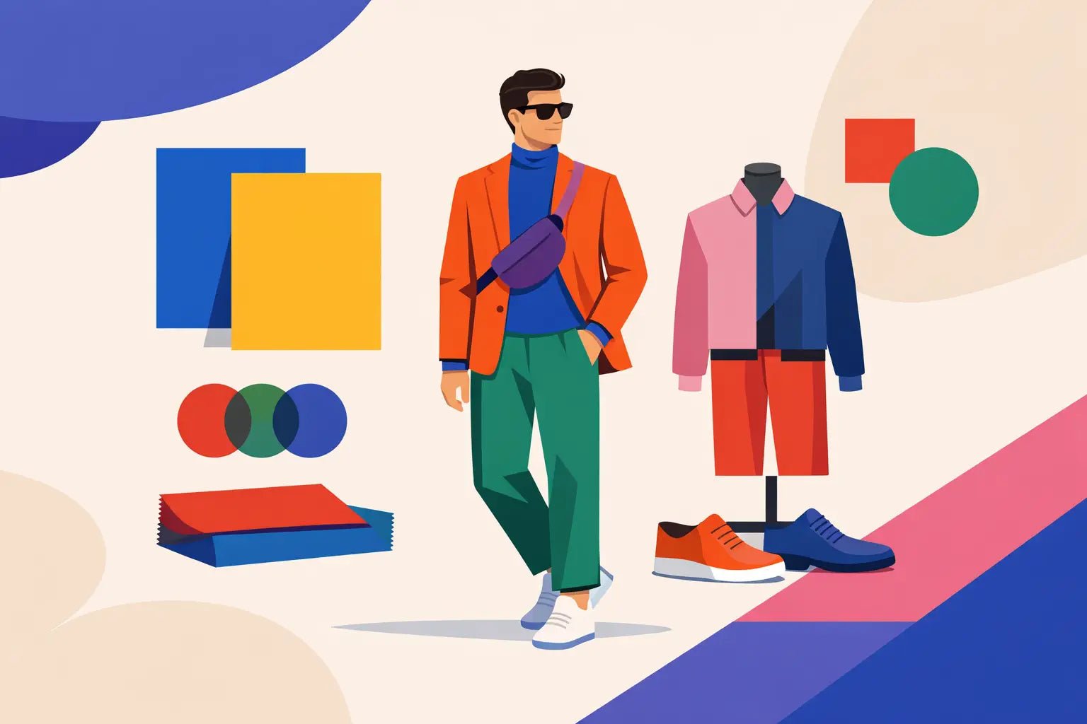 Colour Blocking Trends for Men Who Dress Bold - Blake Mill