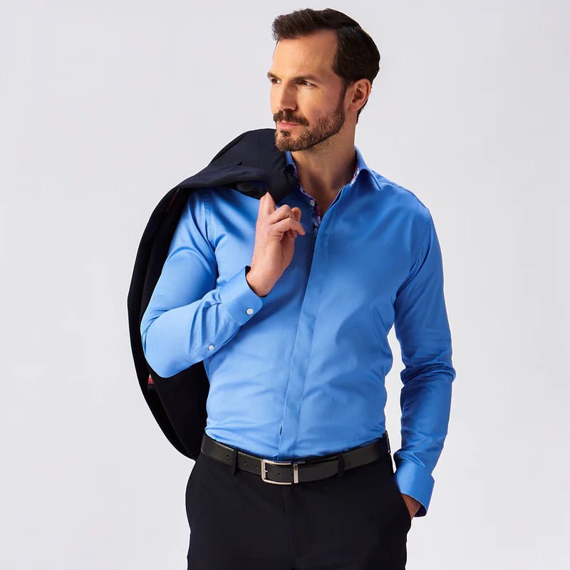 Finding the Perfect Shirt Colour to Complement Your Suit - Blake Mill