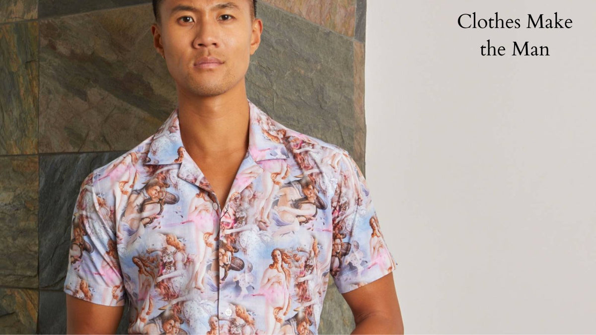 Blake Mill Sticker Clothes Make the Man: Premium Men's Fashion - Blake Mill