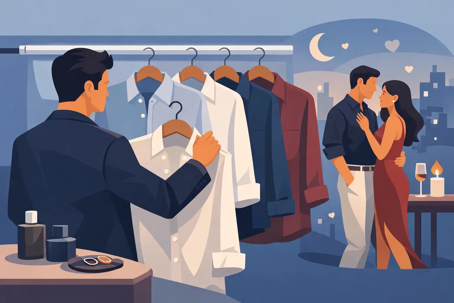 How to Choose Shirts for Date Nights With Style - Blake Mill