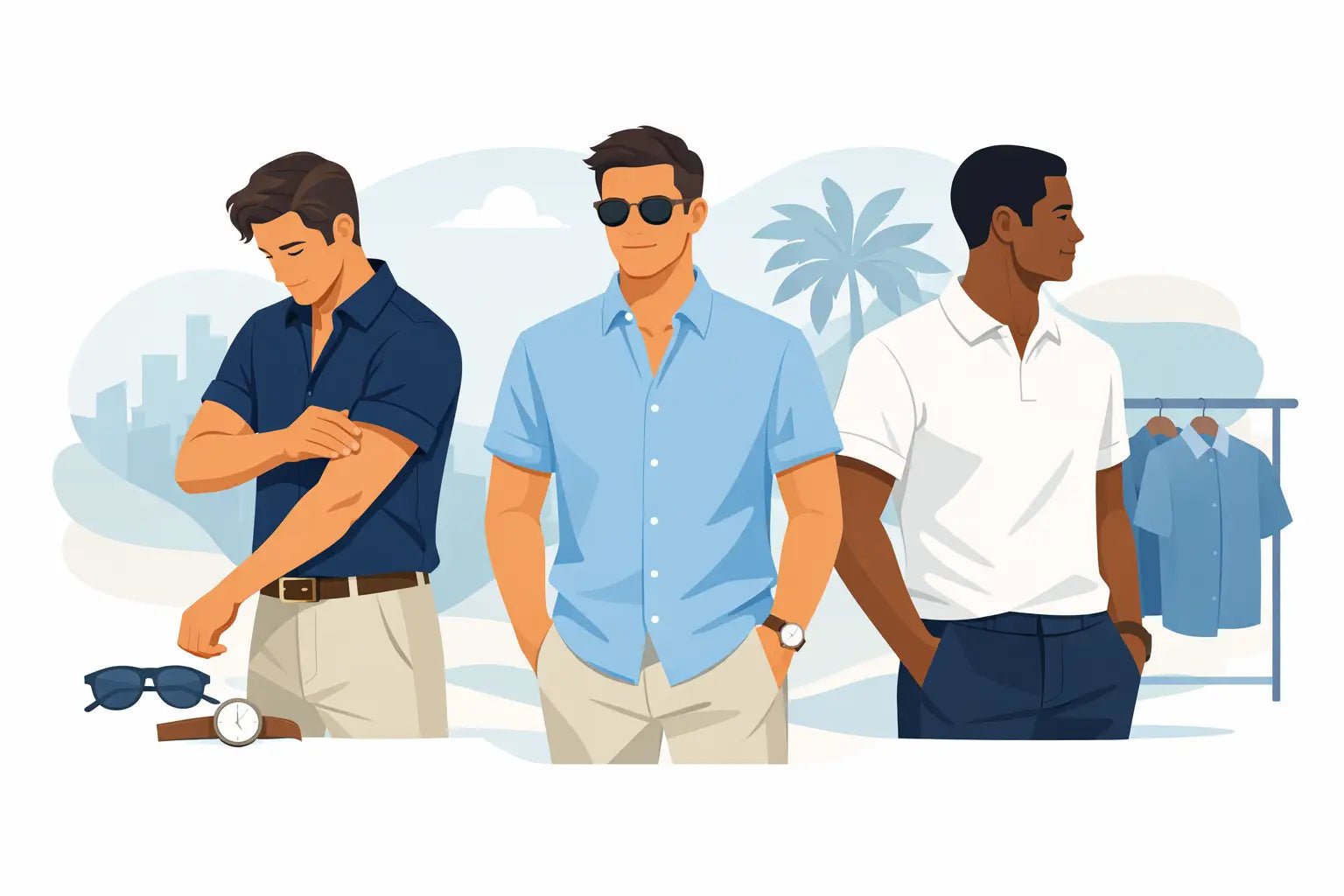 How to Wear Short Sleeve Shirts Well - Blake Mill