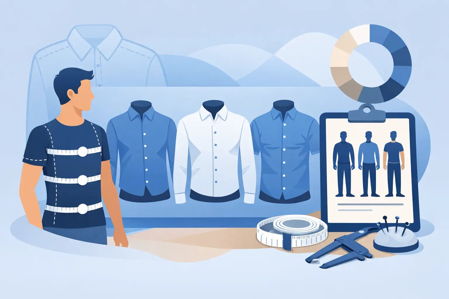 Men's Guide to Shirt Sizing and Better Fits - Blake Mill