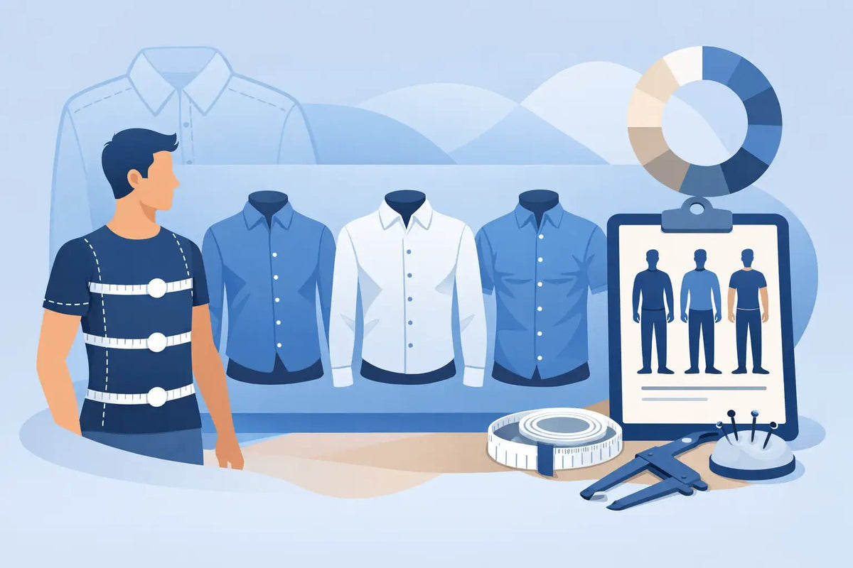 Men's Guide to Shirt Sizing and Better Fits - Blake Mill