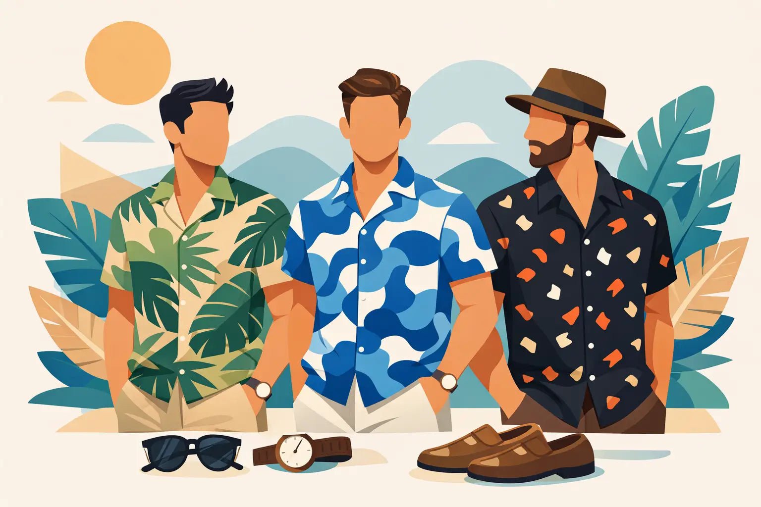 Men's Printed Shirts That Make an Outfit - Blake Mill