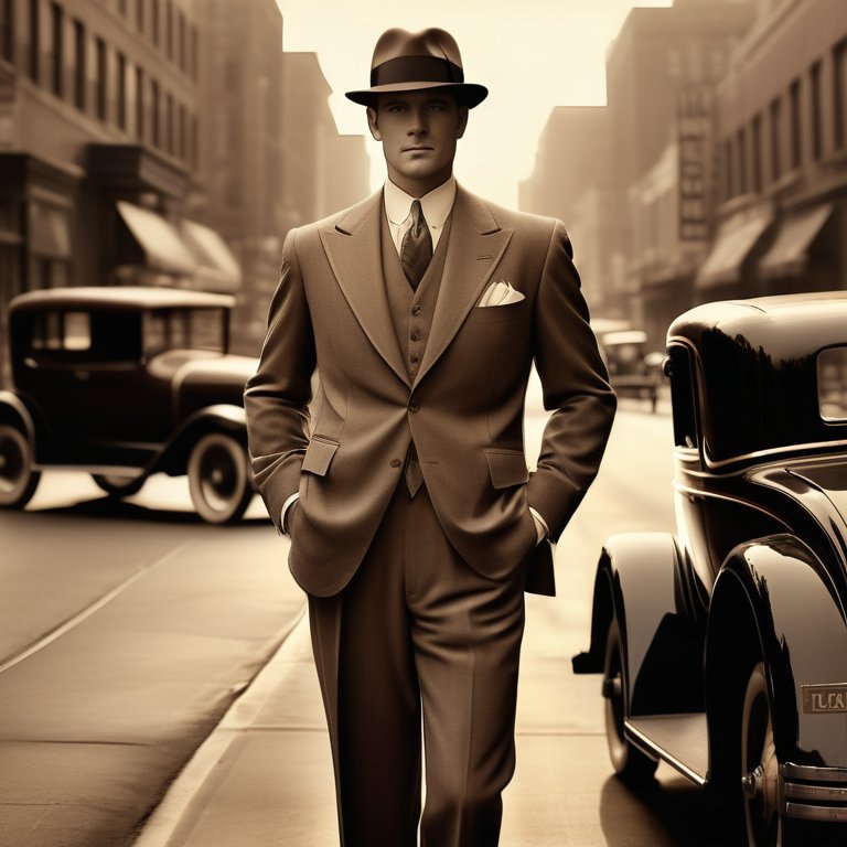 The Roaring Twenties and the Birth of Modern Men's Fashion