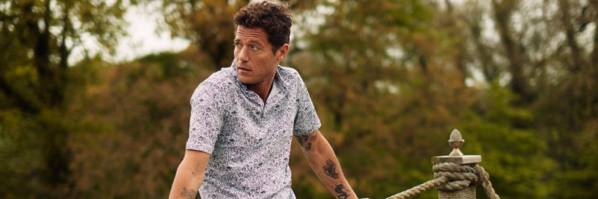 Men's Short Sleeve Polos & Short Sleeve T-Shirts | Blake Mill