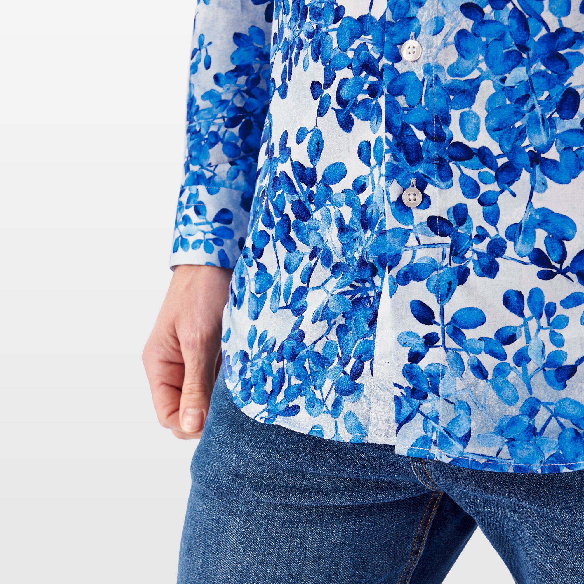 Blue Blossom Shirt