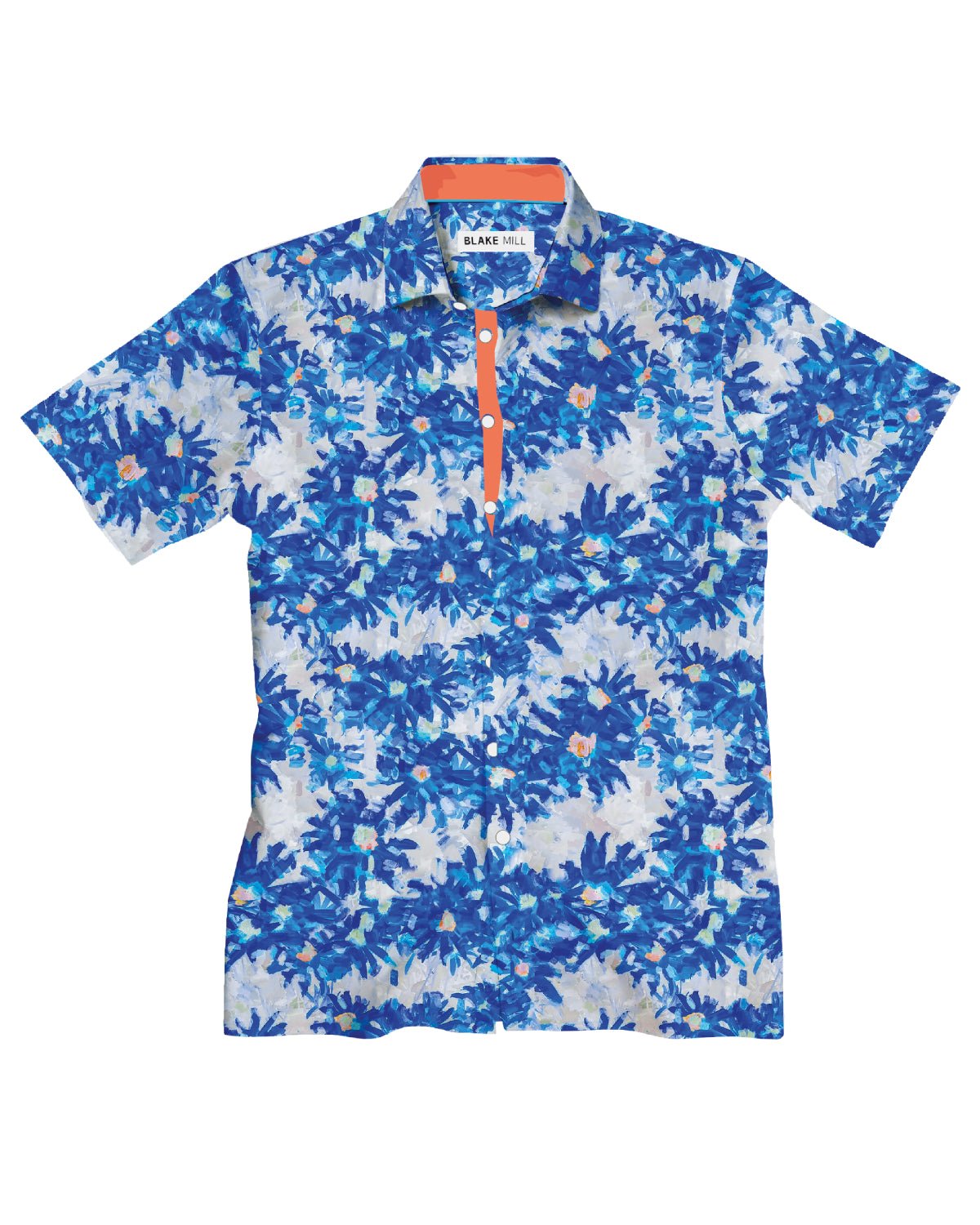 Aegean Bloom Short Sleeve Shirt - Blake Mill
