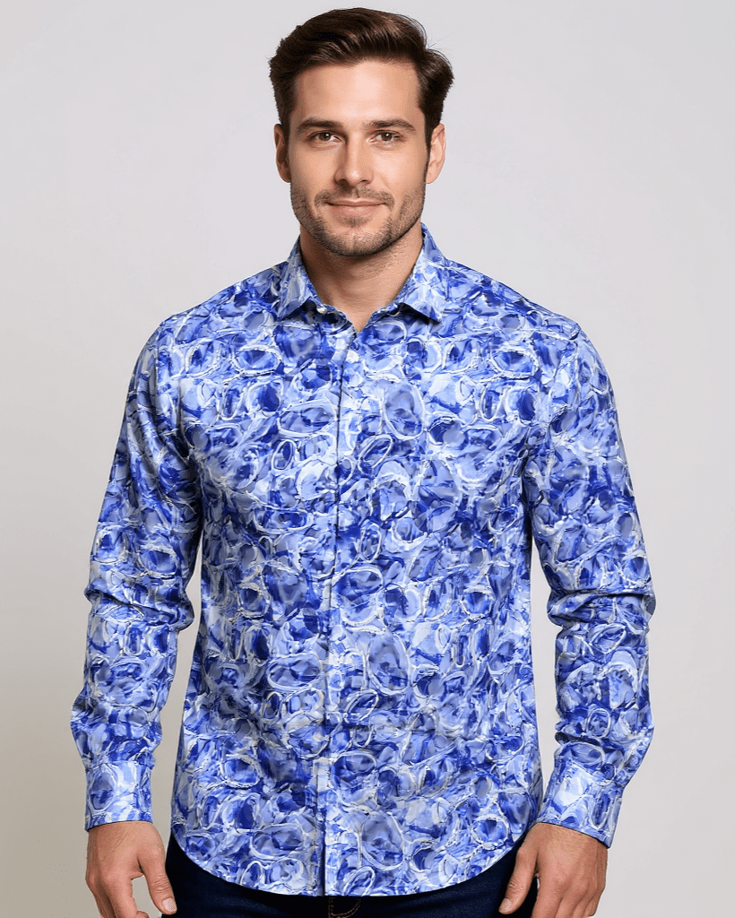 Aqua Drift Shirt - Blake Mill