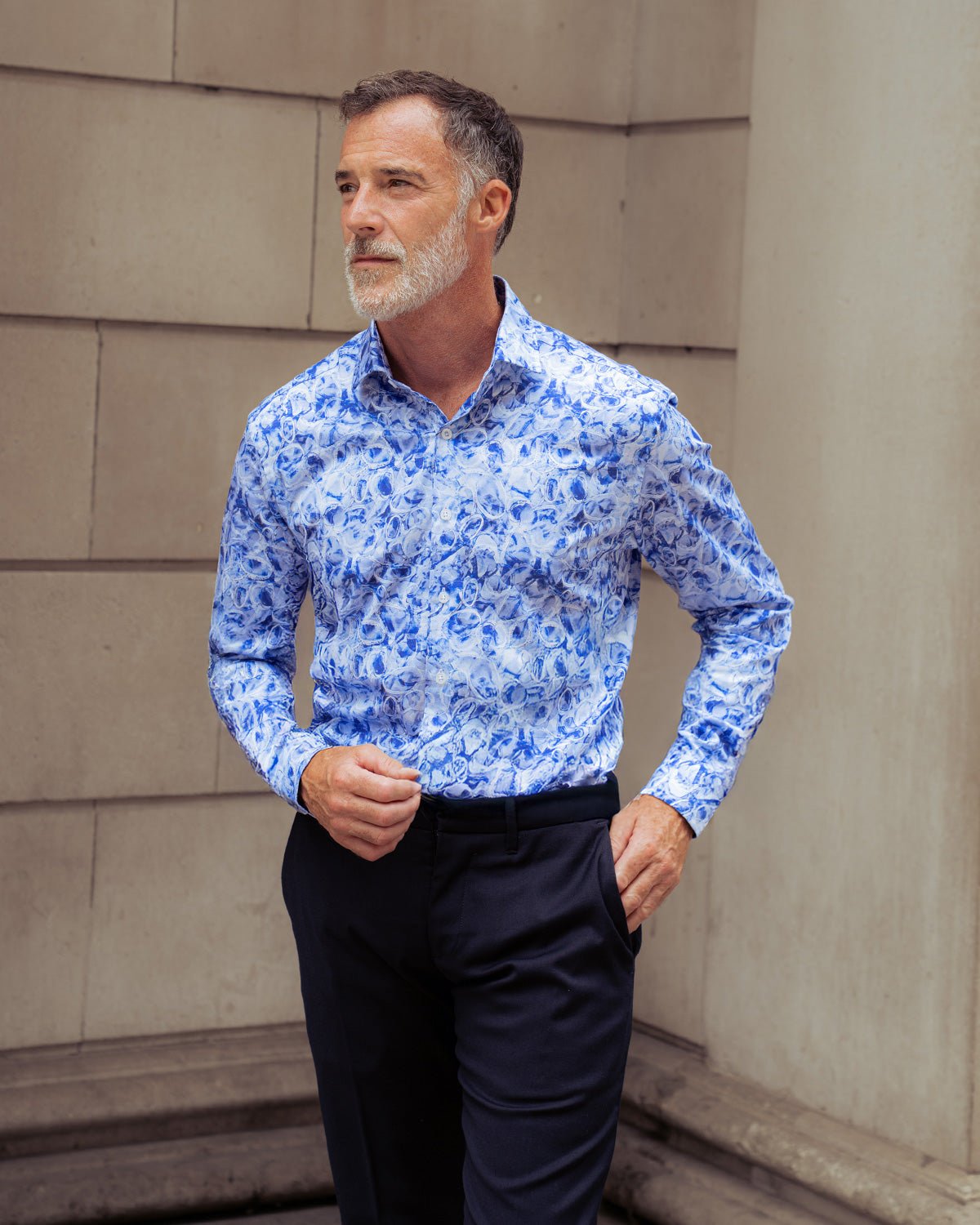 Aqua Drift Shirt - Blake Mill