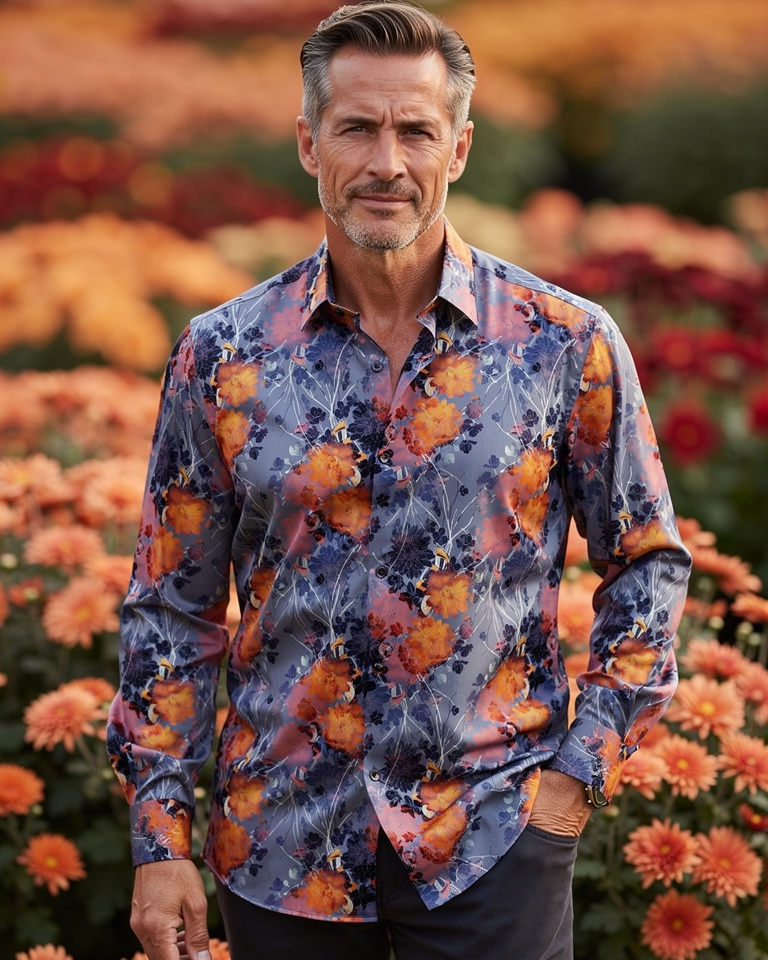Autumn Fire Shirt - Blake Mill