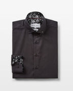 Black Oxford with Counting Ducks Accents Button - Down Shirt - Blake Mill