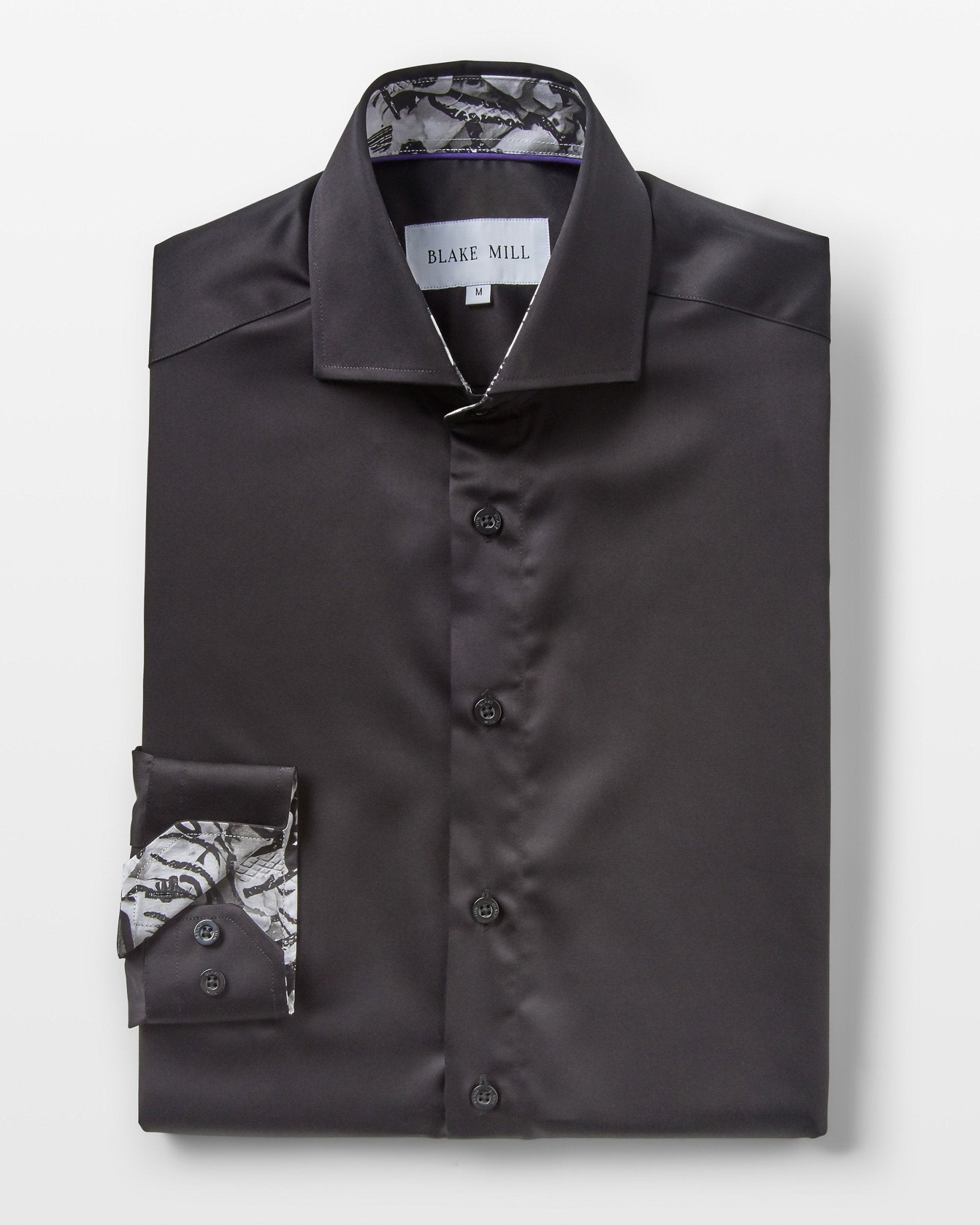 Black with Exotic Zebras Accents Shirt - Blake Mill