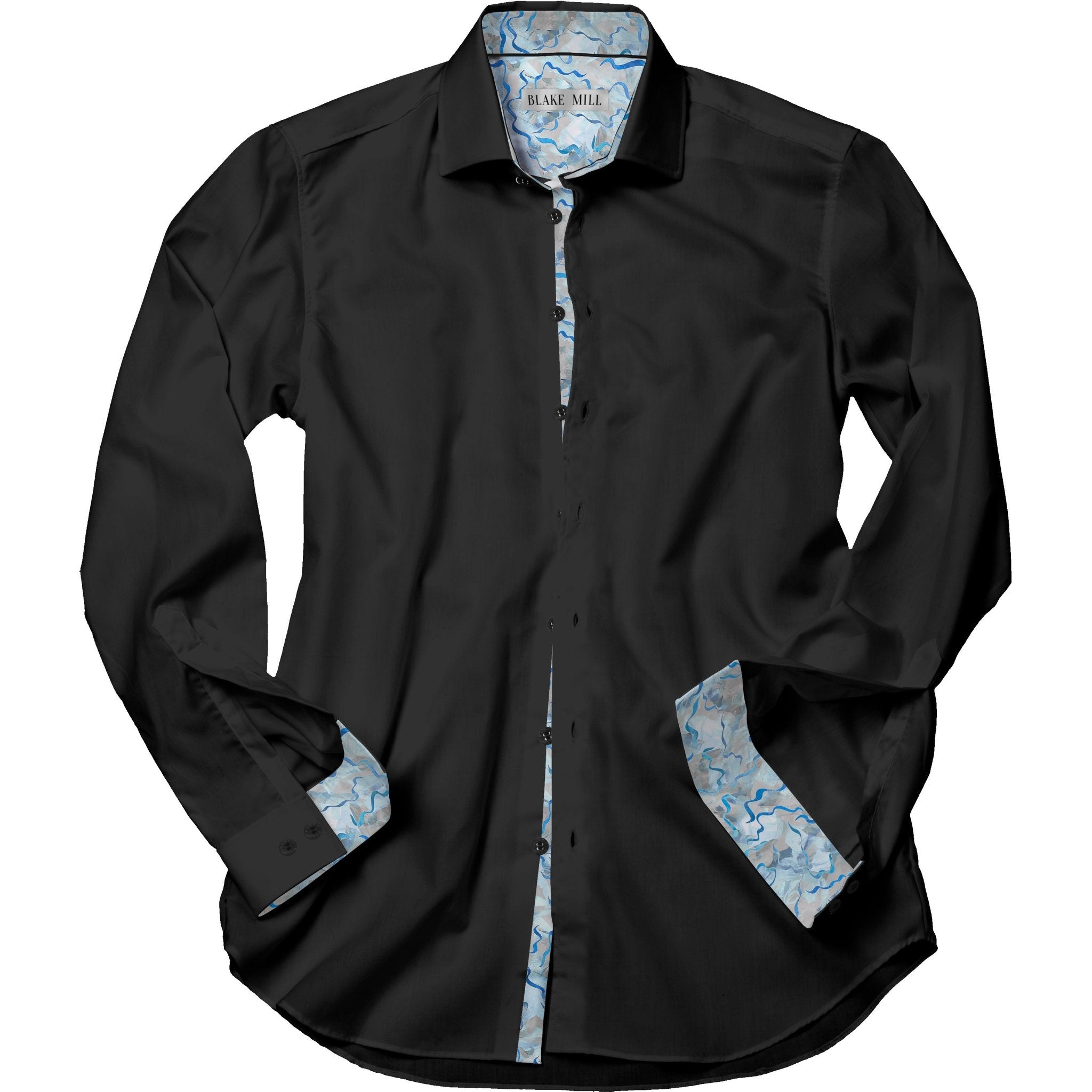 Black With Riptide Accents Shirt - Blake Mill