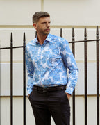Blue Bloom Shirt - Blake Mill