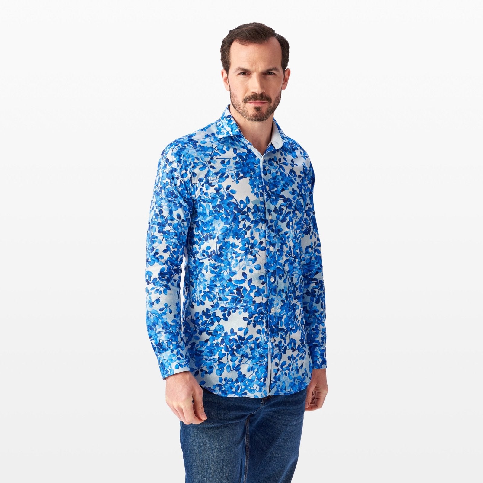 Blue Blossom Shirt - Blake Mill