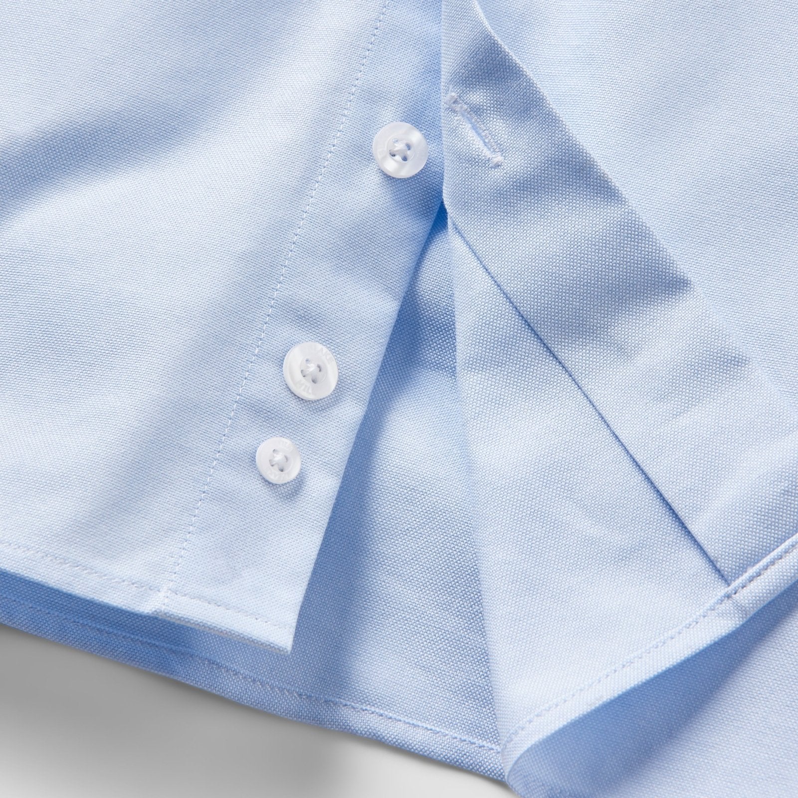 Blue Oxford with Shattered Shards Accents Button - Down Shirt - Blake Mill