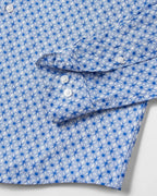 Blue Wavy Geo Shirt - Blake Mill