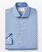 Blue Wavy Geo Shirt - Blake Mill
