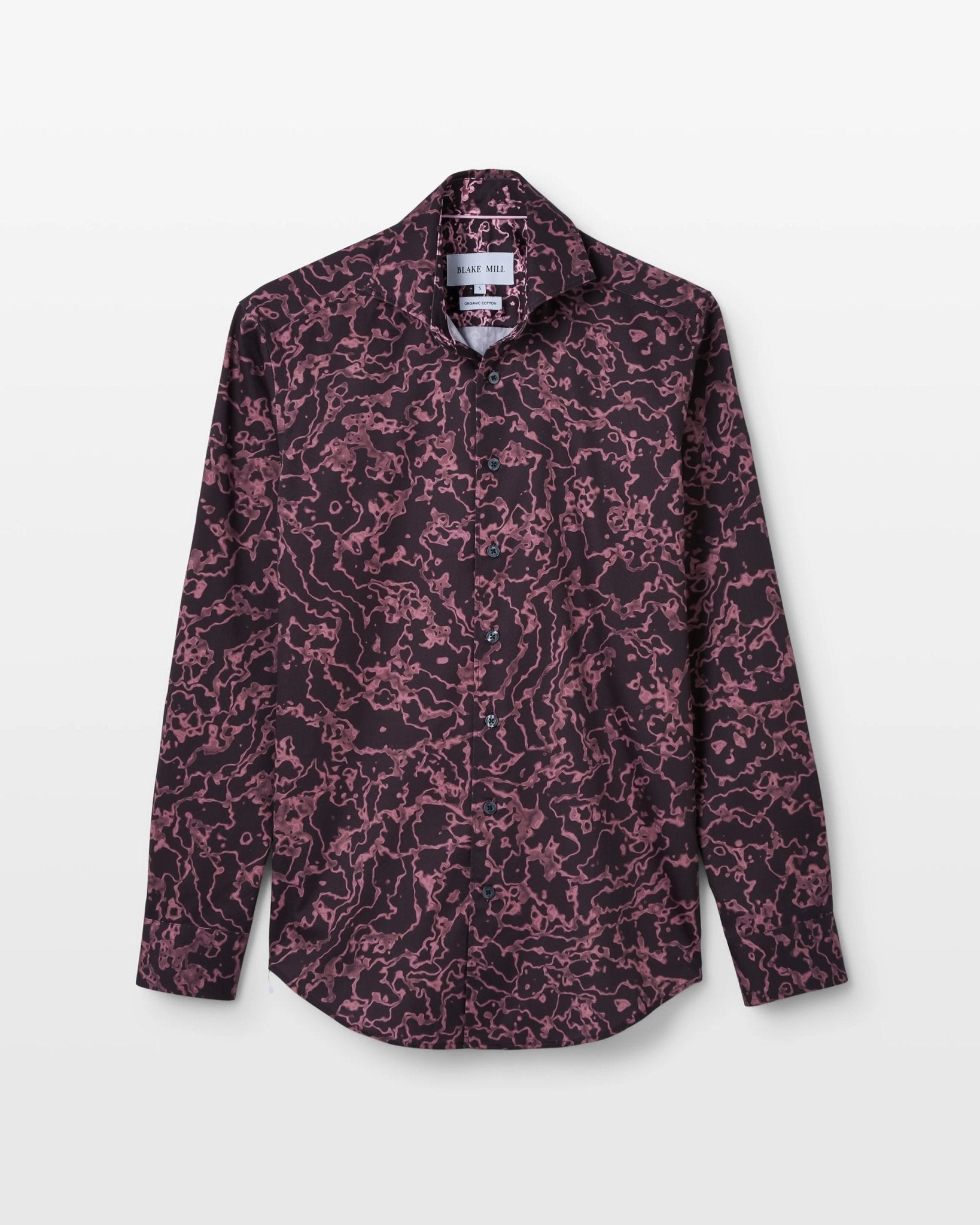 Burgundy Delta Shirt - Blake Mill