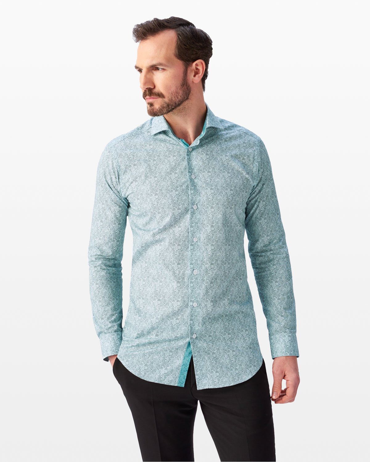 Burn Baby Burn (Teal) Shirt - Blake Mill