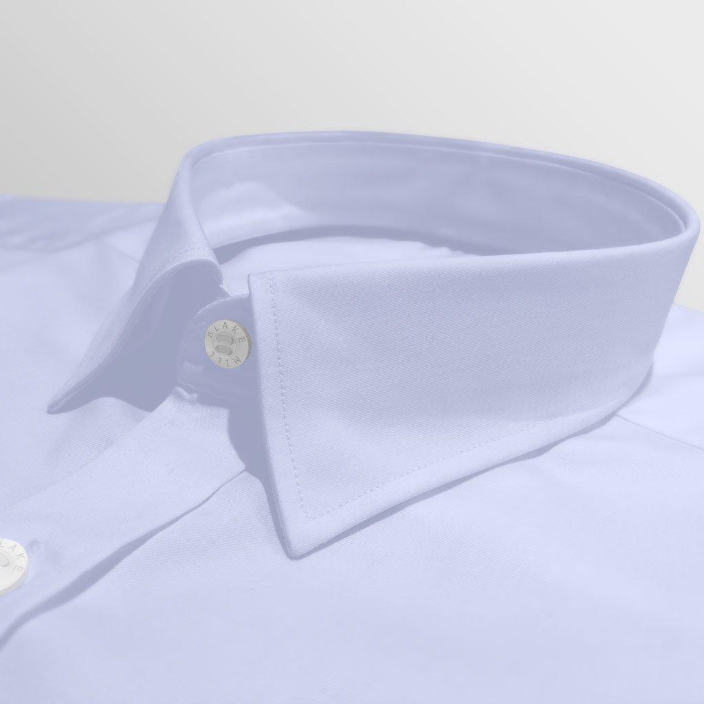 Cornflower Blue Hidden Button Shirt - Blake Mill