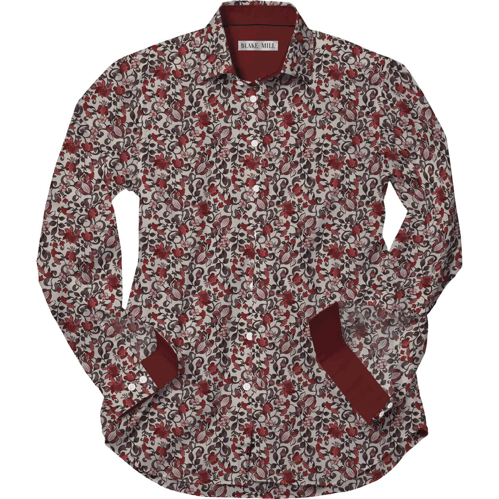 Crimson Vine Shirt - Blake Mill
