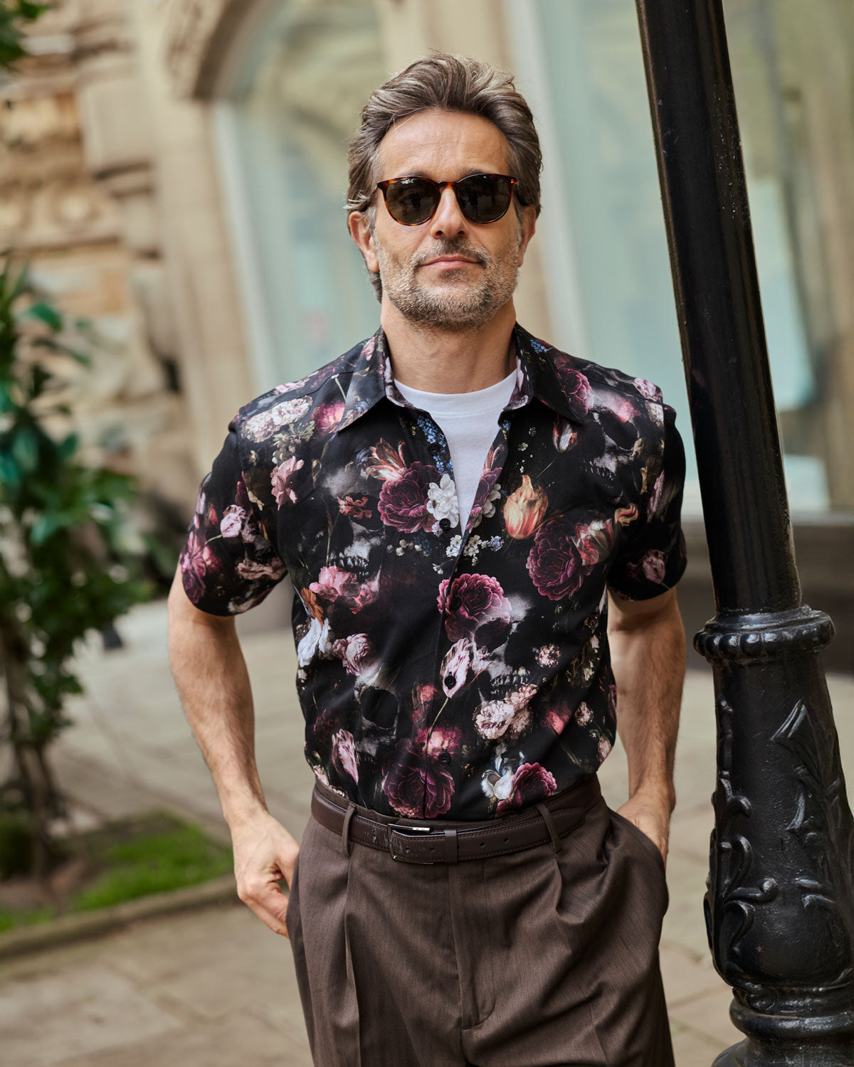 Dark Bloom Short Sleeve Shirt