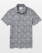 Doodle Art Printed Jersey Polo - Blake Mill
