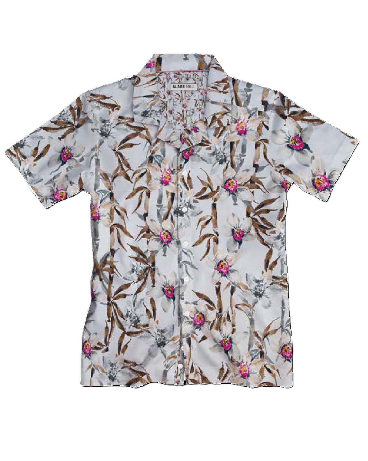 Edenic Bamboo Linen Short Sleeve Shirt - Blake Mill