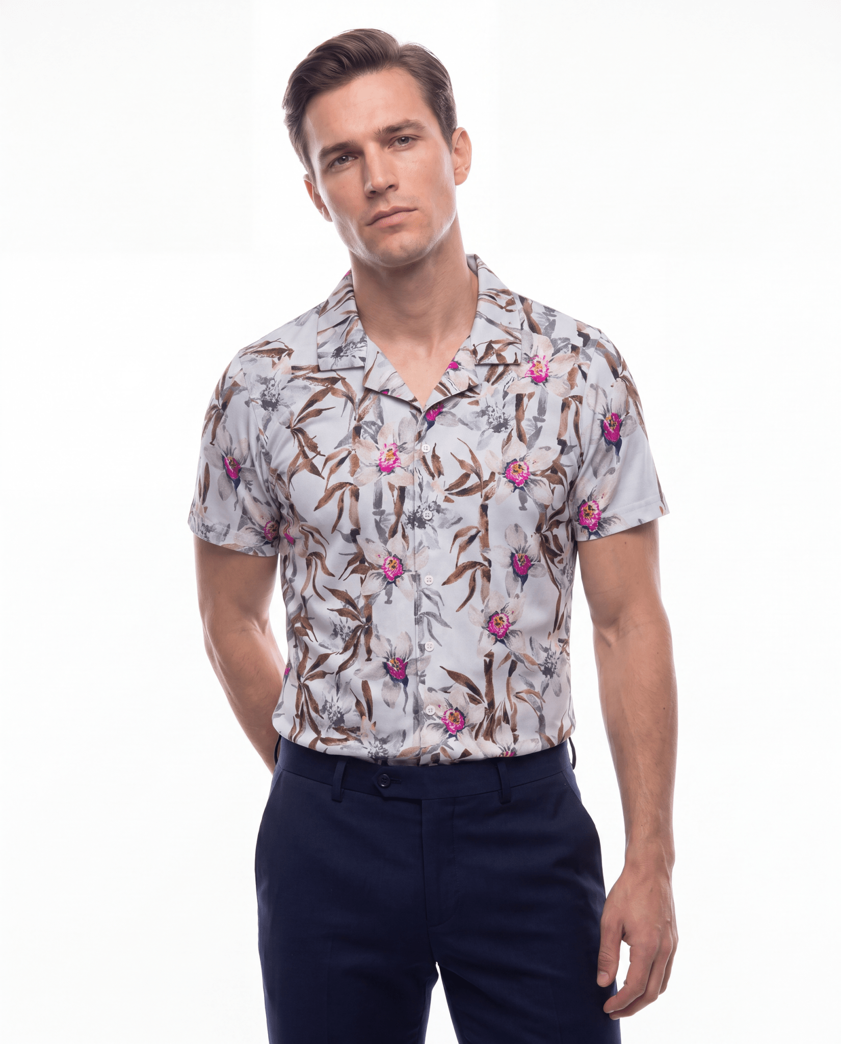 Edenic Bamboo Linen Short Sleeve Shirt - Blake Mill