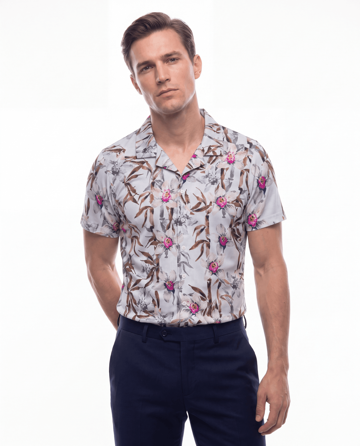 Edenic Bamboo Linen Short Sleeve Shirt - Blake Mill
