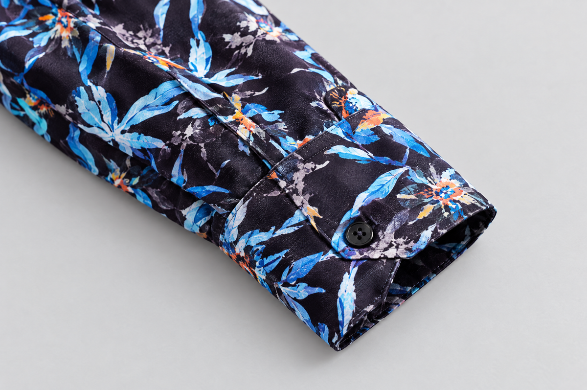 Electric Bamboo shirt cuff detail