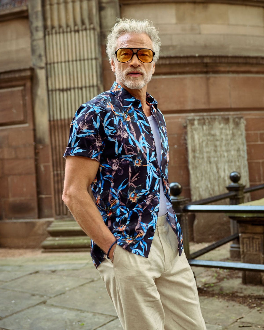 Electric Bamboo Short Sleeve Shirt - Blake Mill