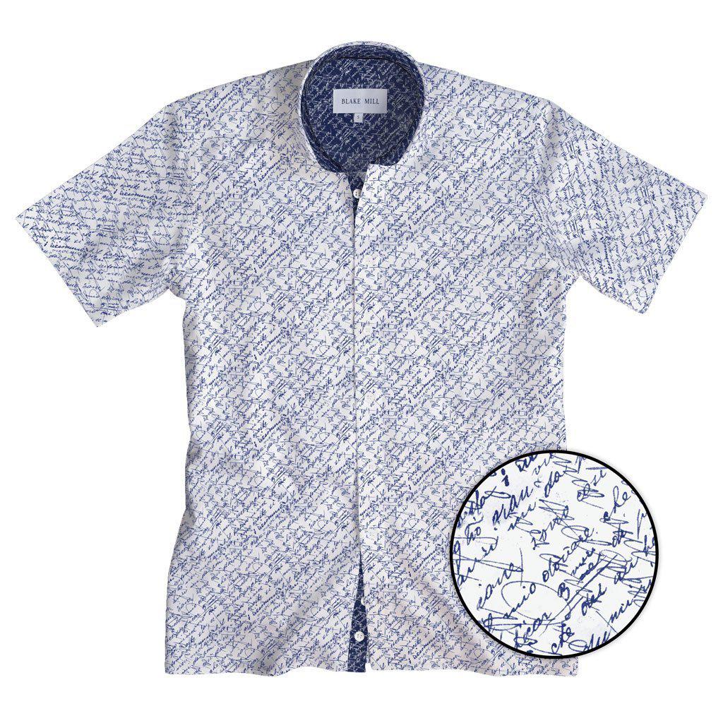 Famous Speeches Short Sleeve Shirt - Blake Mill