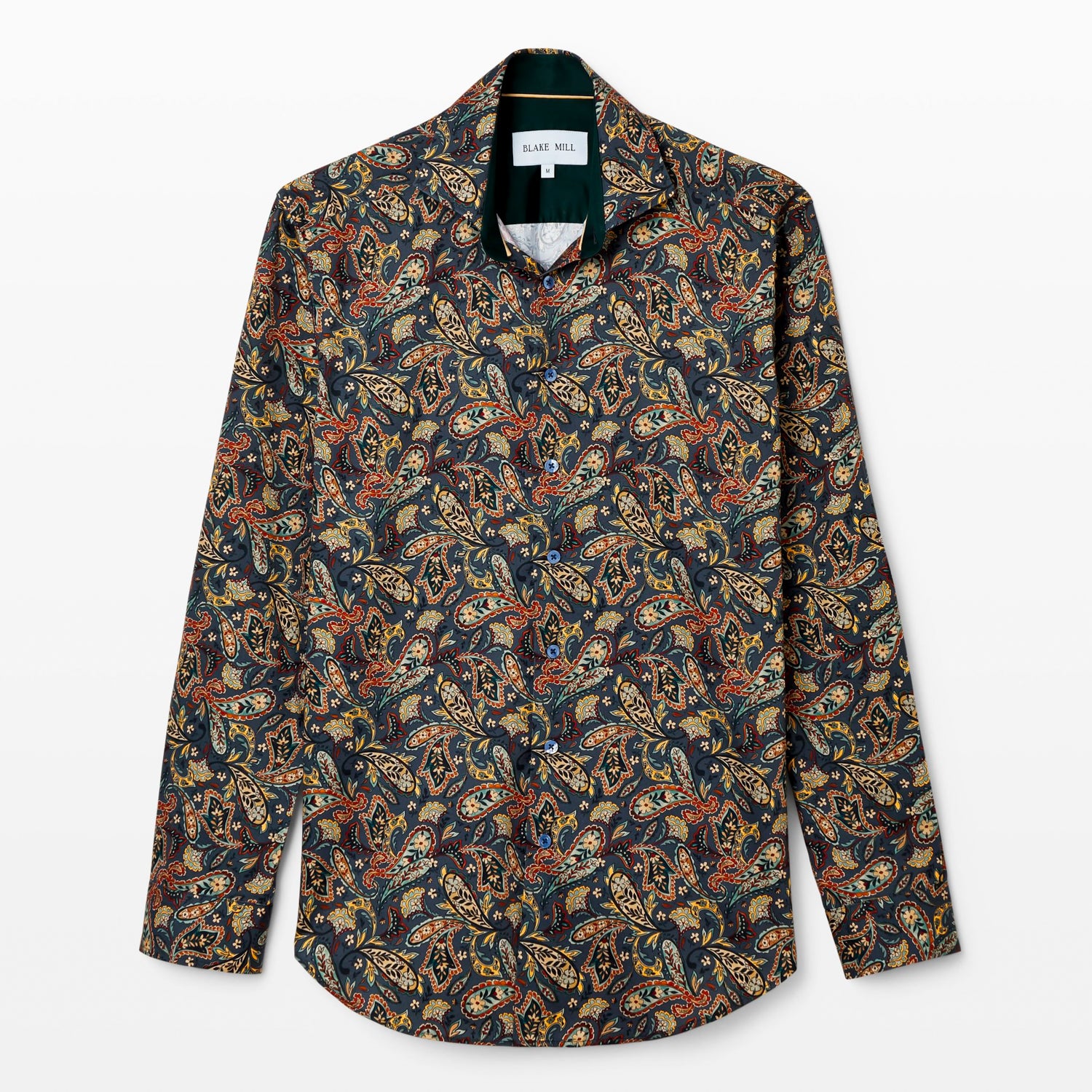 Flora Meets Paisley Shirt