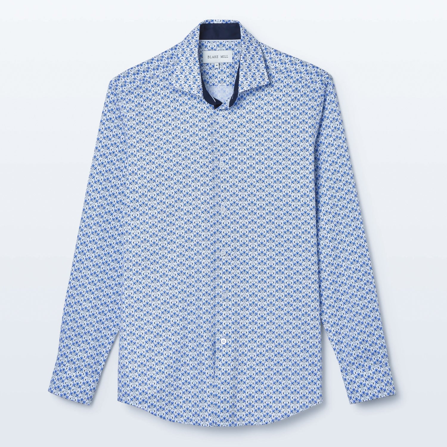 Blue Botanic Geo Shirt