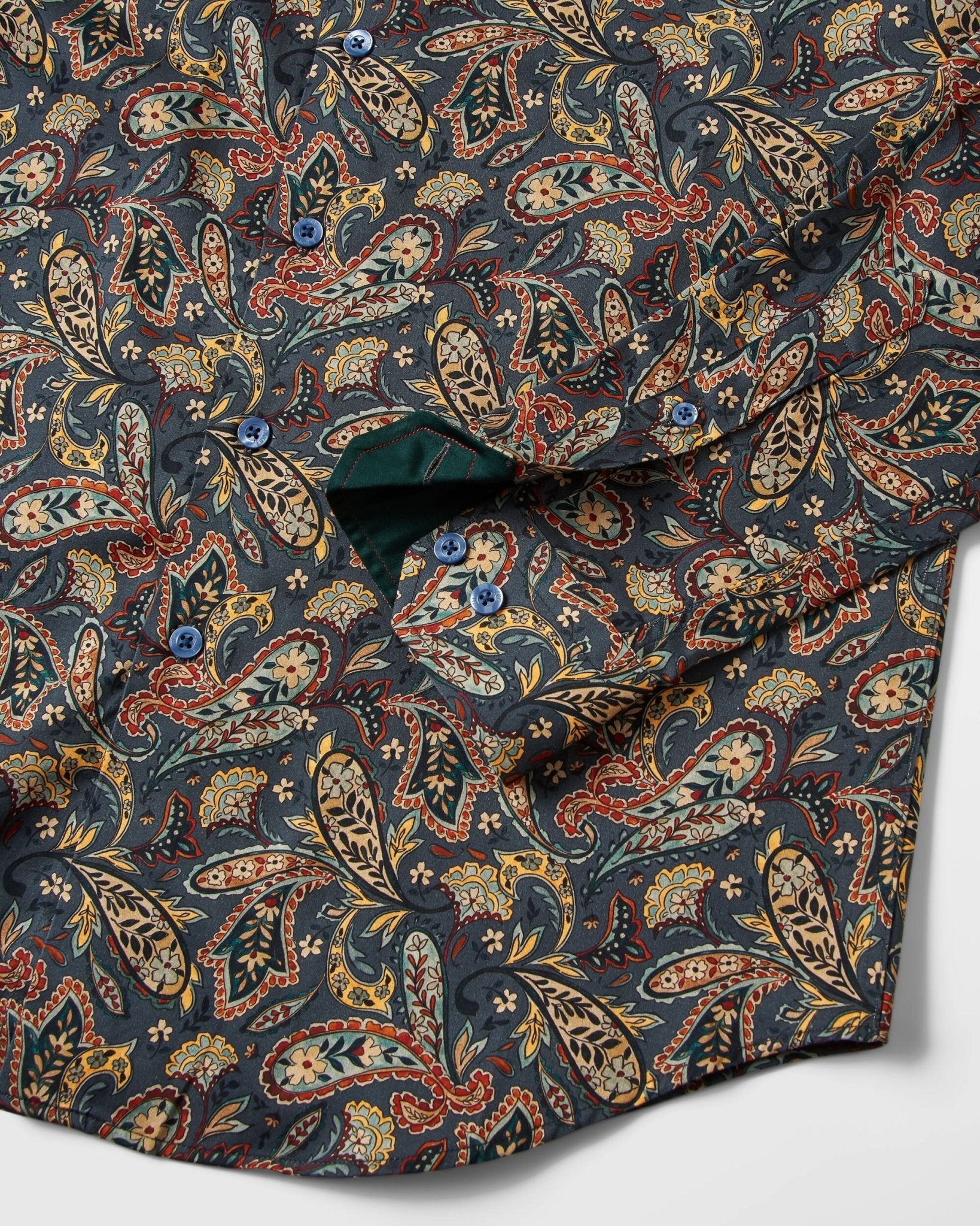 Flora Meets Paisley Shirt - Blake Mill