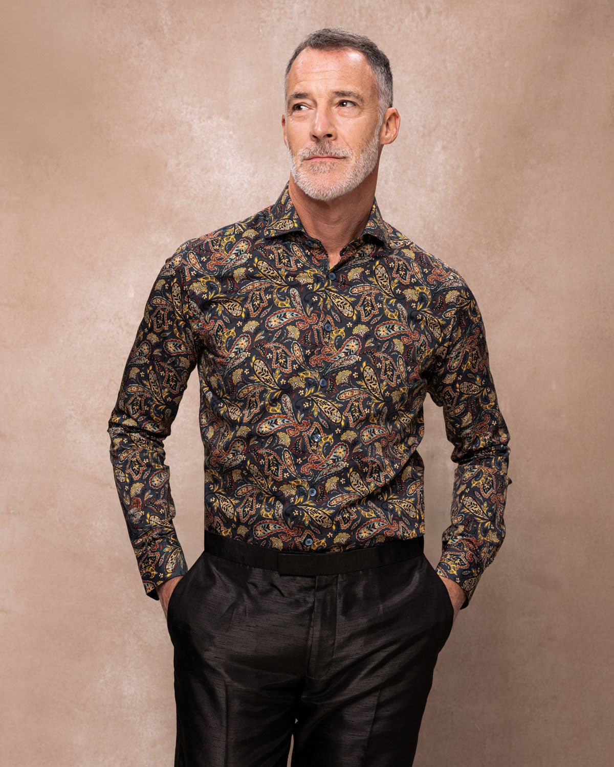 Flora Meets Paisley Shirt - Blake Mill