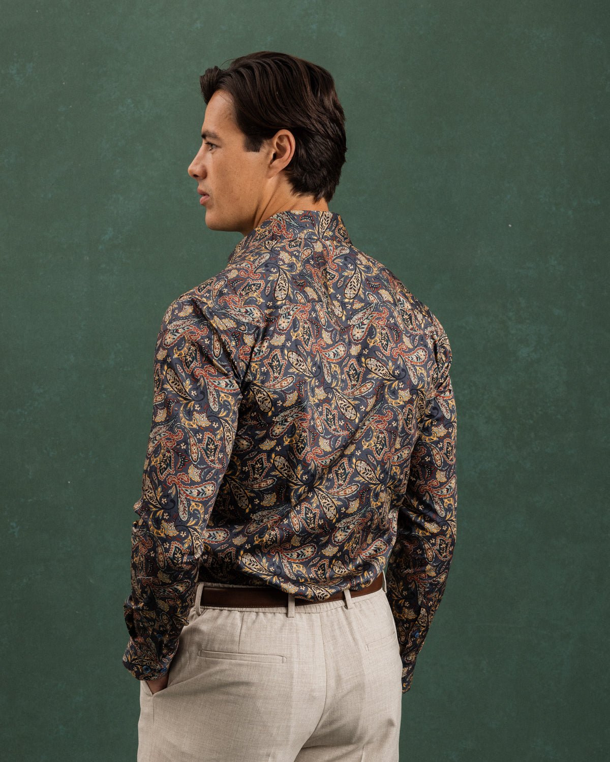 Flora Meets Paisley Shirt - Blake Mill