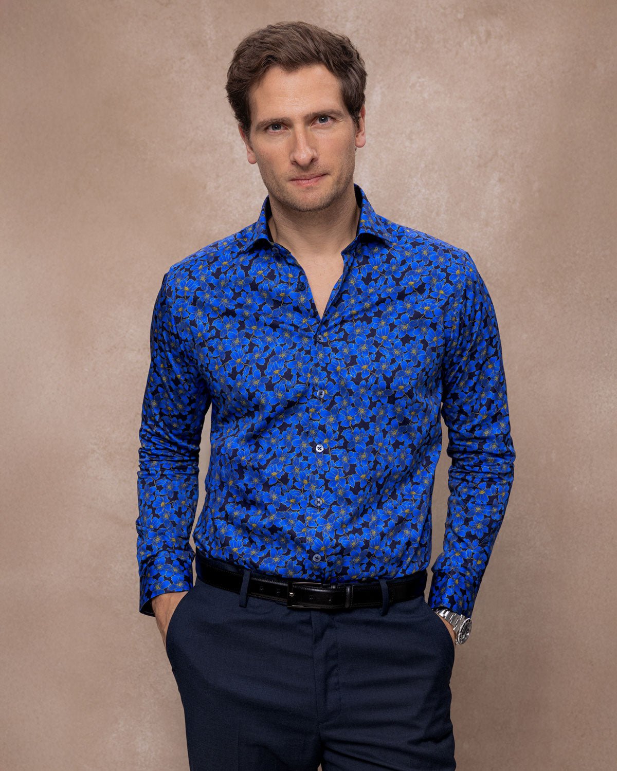 Flowers Under Moonlight Shirt - Blake Mill