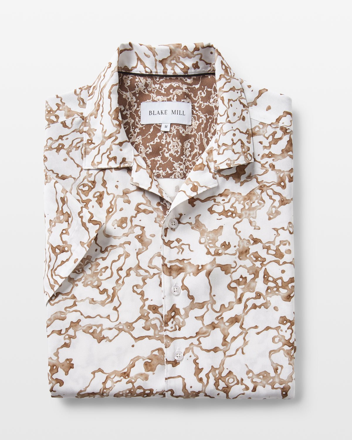 Gold Delta Open Collar Shirt - Blake Mill