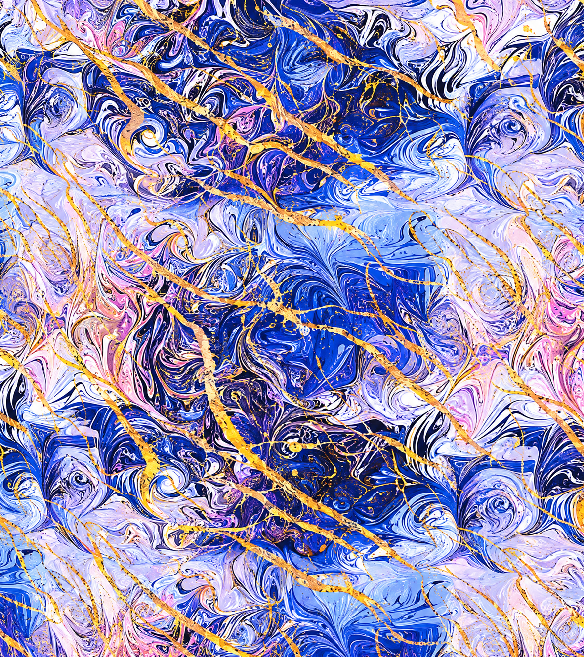 Goldenstone print design